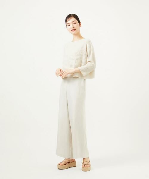 Sybilla / シビラ その他パンツ | リネン風ストレートパンツ | 詳細12
