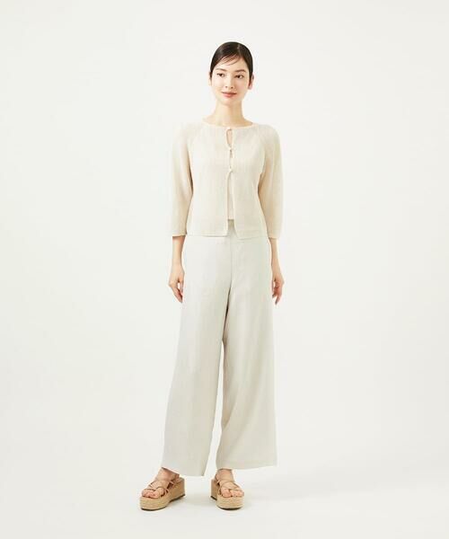Sybilla / シビラ その他パンツ | リネン風ストレートパンツ | 詳細13