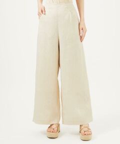 Sybilla / シビラ その他パンツ | 平織りリネンワイドパンツ