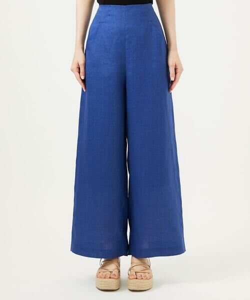 Sybilla / シビラ その他パンツ | 平織りリネンワイドパンツ | 詳細4