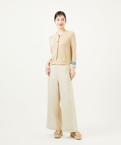 Sybilla / シビラ その他パンツ | 平織りリネンワイドパンツ | 詳細16