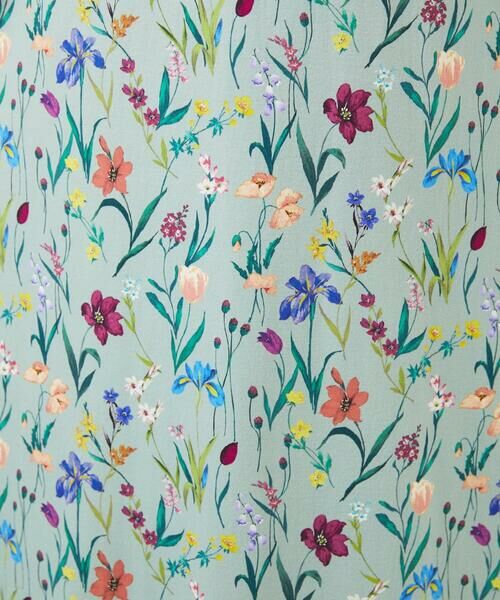 Sybilla / シビラ ロング・マキシ丈ワンピース | フラワーガーデンプリントジャージードレス | 詳細2