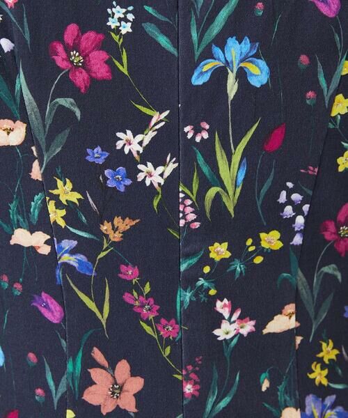 【シビラ】ワンピース　フラワーブーケプリントワンピース　ジャージー　M セール】 フラワーブーケプリントジャージードレス （ロング