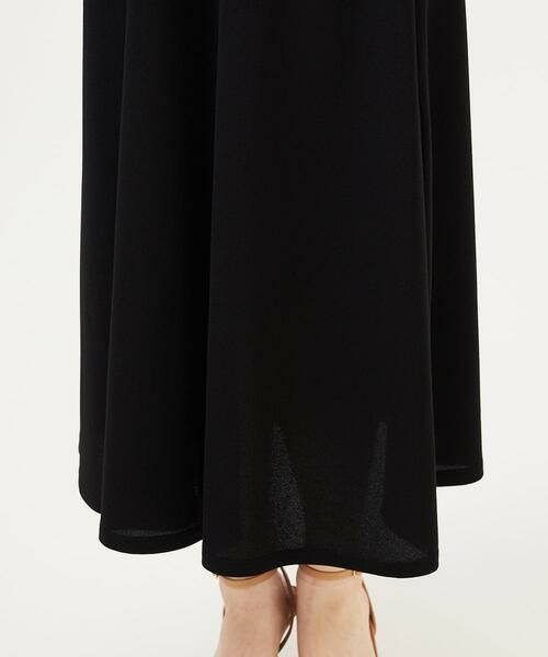 Sybilla / シビラ ロング・マキシ丈ワンピース | スキッパー梨地ジャージードレス | 詳細8