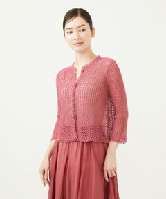 Sybilla / シビラ カーディガン・ボレロ | 透かし編みカーディガン