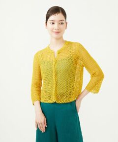 Sybilla / シビラ カーディガン・ボレロ | 透かし編みカーディガン