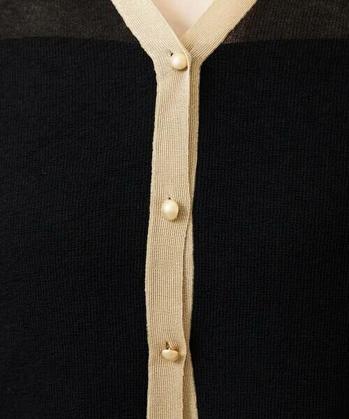 Sybilla / シビラ カーディガン・ボレロ | ゴールドトリミングカーディガン | 詳細6
