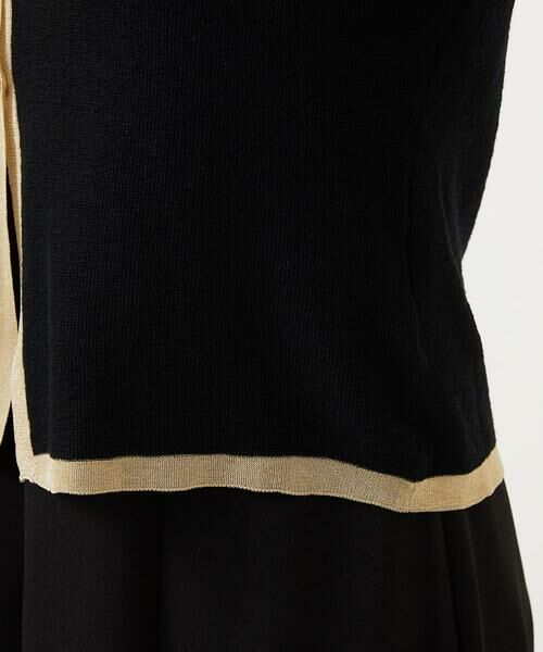 Sybilla / シビラ カーディガン・ボレロ | ゴールドトリミングカーディガン | 詳細8