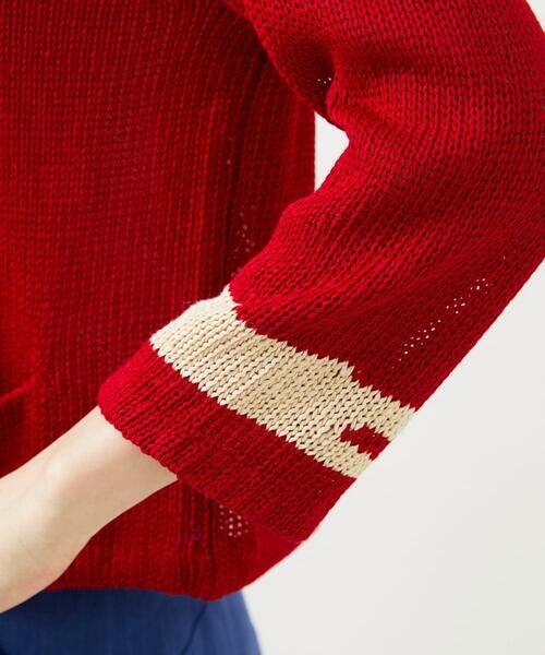 Sybilla / シビラ カーディガン・ボレロ | ハンドペイント柄カーディガン | 詳細10