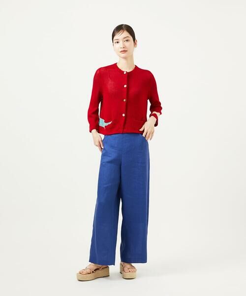 Sybilla / シビラ カーディガン・ボレロ | ハンドペイント柄カーディガン | 詳細12