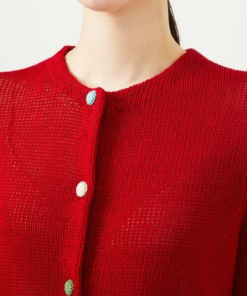 Sybilla / シビラ カーディガン・ボレロ | ハンドペイント柄カーディガン | 詳細5