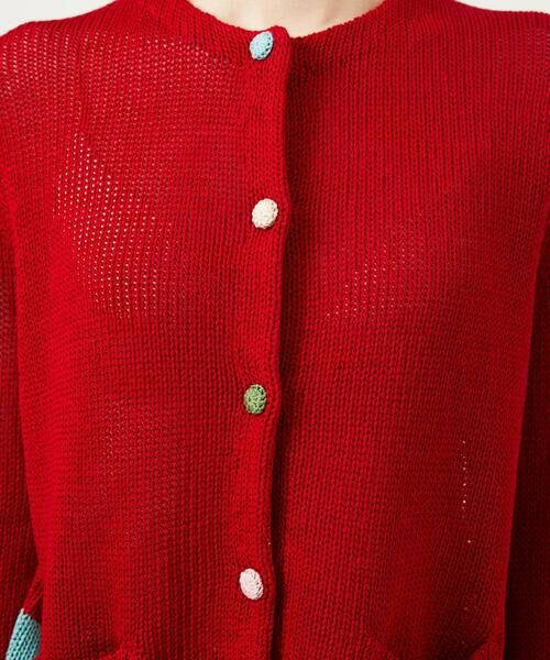 Sybilla / シビラ カーディガン・ボレロ | ハンドペイント柄カーディガン | 詳細6