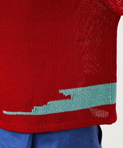 Sybilla / シビラ カーディガン・ボレロ | ハンドペイント柄カーディガン | 詳細9