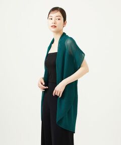 Sybilla / シビラ ベスト | ペーパーヤーンドレープジレ