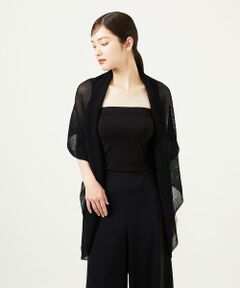 Sybilla / シビラ ベスト | ペーパーヤーンドレープジレ