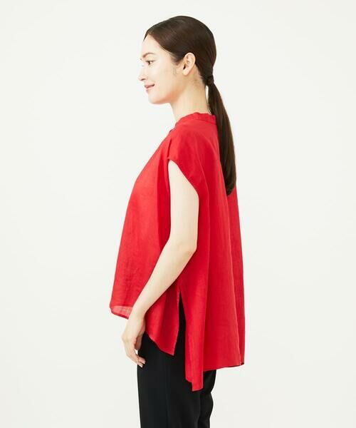 Sybilla / シビラ シャツ・ブラウス | リネンローンボタンデザインブラウス | 詳細3