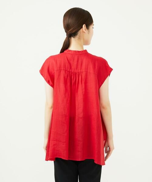 Sybilla / シビラ シャツ・ブラウス | リネンローンボタンデザインブラウス | 詳細4