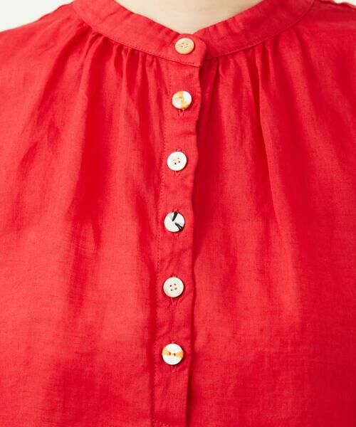 Sybilla / シビラ シャツ・ブラウス | リネンローンボタンデザインブラウス | 詳細6