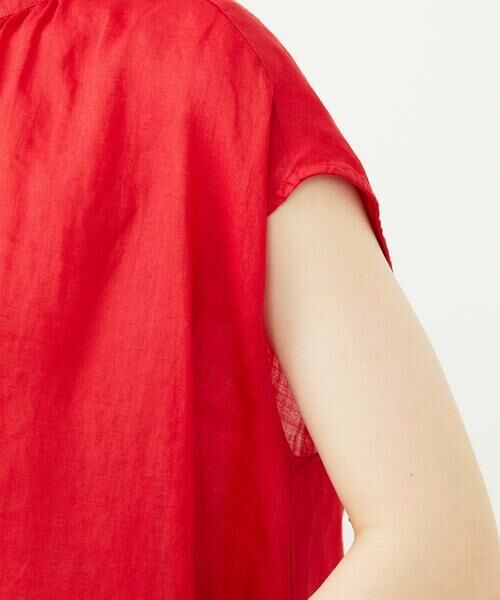 Sybilla / シビラ シャツ・ブラウス | リネンローンボタンデザインブラウス | 詳細7