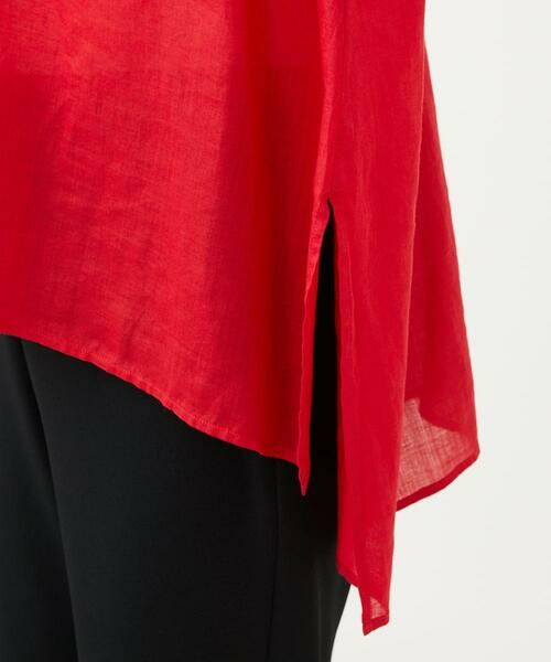 Sybilla / シビラ シャツ・ブラウス | リネンローンボタンデザインブラウス | 詳細8