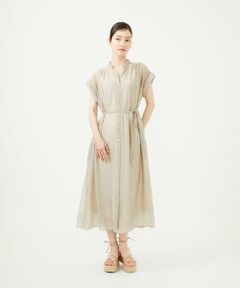 Sybilla / シビラ ロング・マキシ丈ワンピース | 【メディア着用】ショルダータックドレス