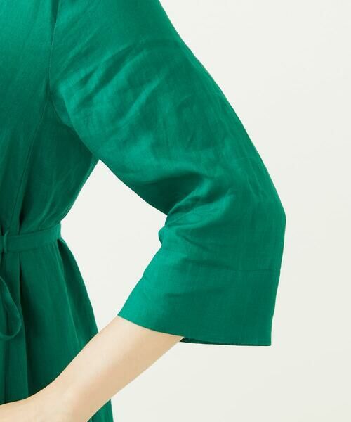 Sybilla / シビラ ロング・マキシ丈ワンピース | リネンローンボタンデザインドレス | 詳細7