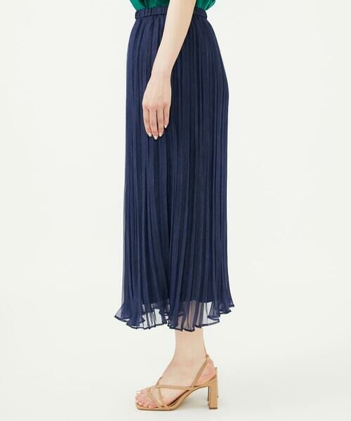 Sybilla / シビラ ロング・マキシ丈スカート | 転写デニムプリーツスカート | 詳細2