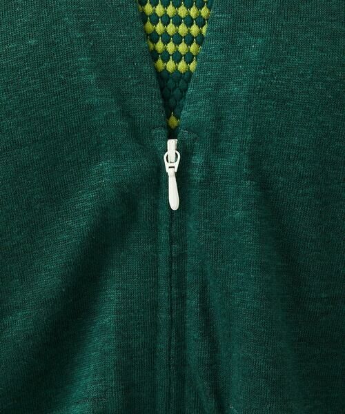 Sybilla / シビラ カーディガン・ボレロ | ジップアップリネンカーディガン | 詳細5