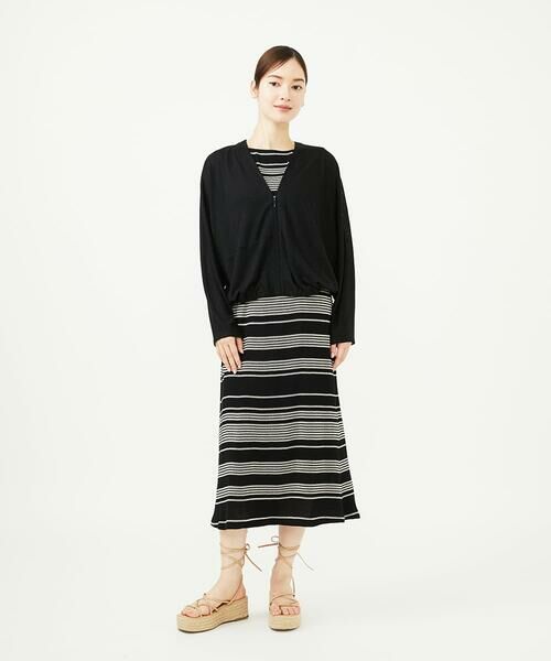 Sybilla / シビラ カーディガン・ボレロ | ジップアップリネンカーディガン | 詳細12