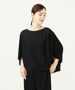 Sybilla / シビラ カットソー | サークルフォルムリネンカットソー