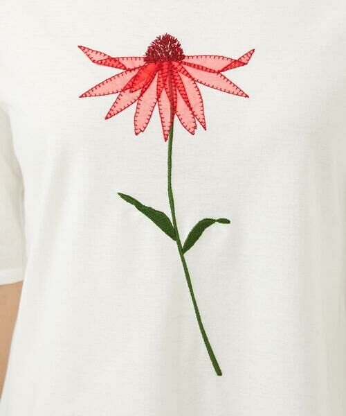Sybilla / シビラ カットソー | フラワーアップリケカットソー | 詳細5