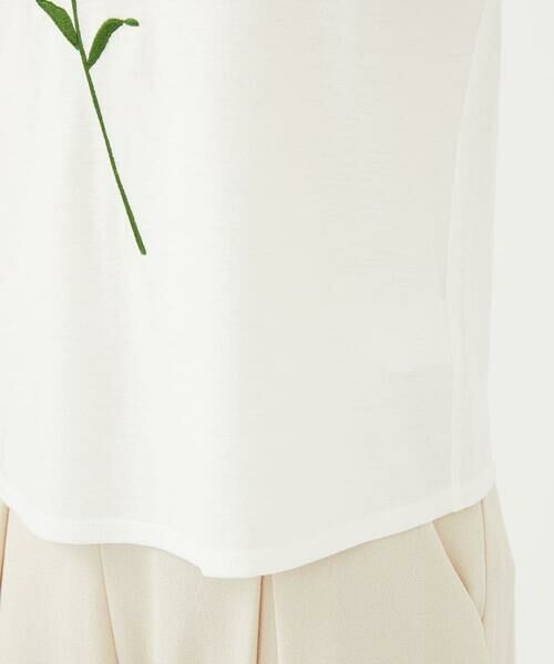 Sybilla / シビラ カットソー | フラワーアップリケカットソー | 詳細7