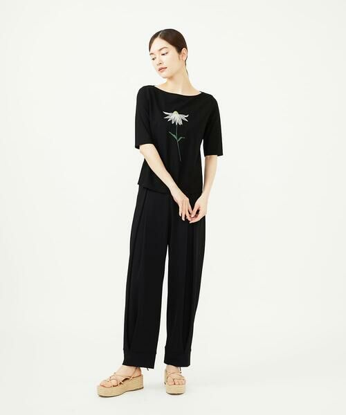 Sybilla / シビラ カットソー | フラワーアップリケカットソー | 詳細11