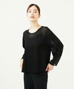 Sybilla / シビラ カットソー | フラワーチュールスリーブカットソー