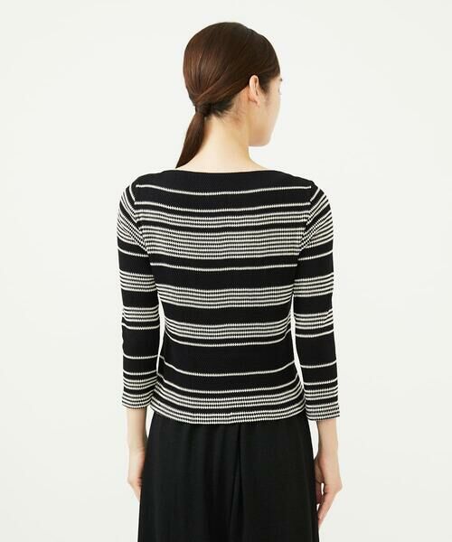 Sybilla / シビラ カットソー | ボーダージャカードカットソー | 詳細6