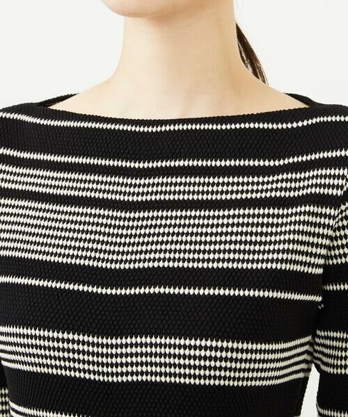 Sybilla / シビラ カットソー | ボーダージャカードカットソー | 詳細7