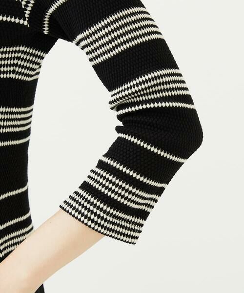 Sybilla / シビラ カットソー | ボーダージャカードカットソー | 詳細8