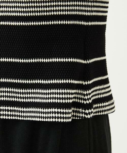 Sybilla / シビラ カットソー | ボーダージャカードカットソー | 詳細9