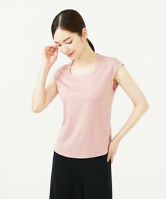 Sybilla / シビラ カットソー | スクエアUネックカットソー