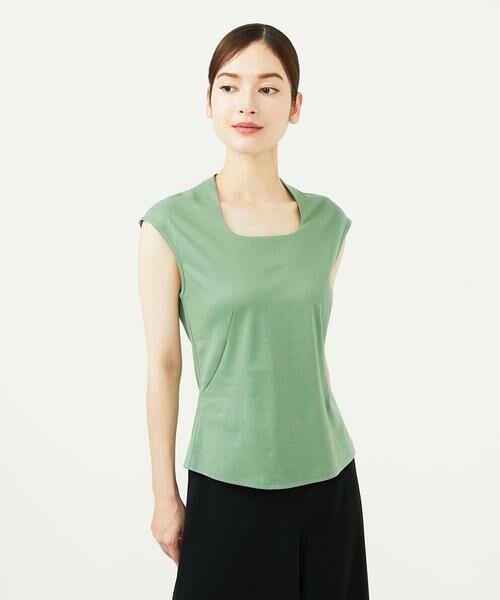 Sybilla / シビラ カットソー | スクエアUネックカットソー | 詳細3