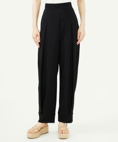 Sybilla / シビラ ショート・ハーフ・半端丈パンツ | ボックスタック梨地パンツ