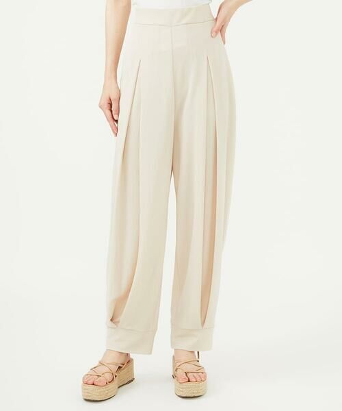 Sybilla / シビラ ショート・ハーフ・半端丈パンツ | ボックスタック梨地パンツ | 詳細1