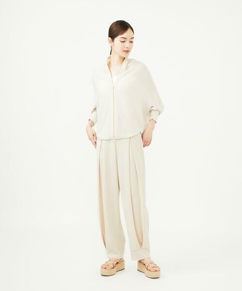 Sybilla / シビラ ショート・ハーフ・半端丈パンツ | ボックスタック梨地パンツ | 詳細2