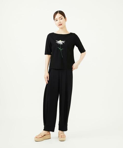 Sybilla / シビラ ショート・ハーフ・半端丈パンツ | ボックスタック梨地パンツ | 詳細15