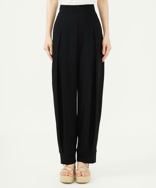 Sybilla / シビラ ショート・ハーフ・半端丈パンツ | ボックスタック梨地パンツ | 詳細4