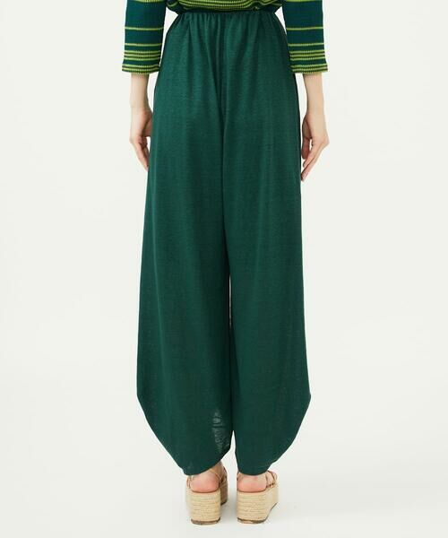 Sybilla / シビラ ショート・ハーフ・半端丈パンツ | リネンジャージーラップパンツ | 詳細3