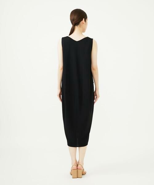 Sybilla / シビラ ロング・マキシ丈ワンピース | コクーン梨地ジャージードレス | 詳細4