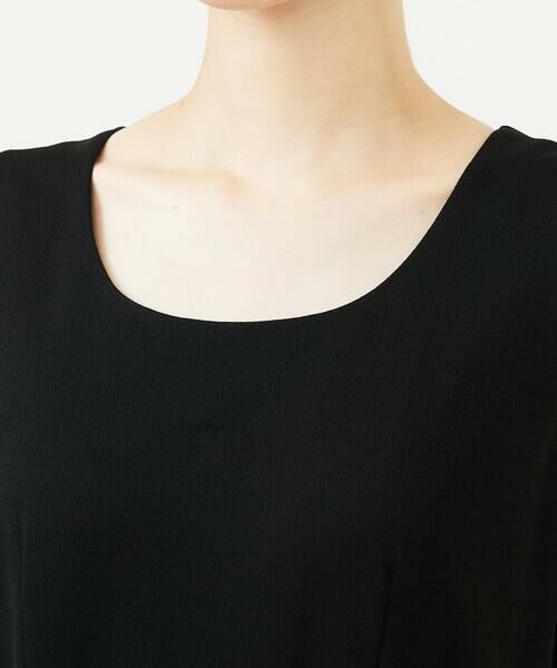 Sybilla / シビラ ロング・マキシ丈ワンピース | コクーン梨地ジャージードレス | 詳細5