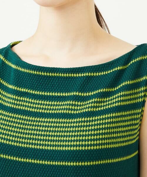 Sybilla / シビラ ロング・マキシ丈ワンピース | ボーダージャカードジャージードレス | 詳細5