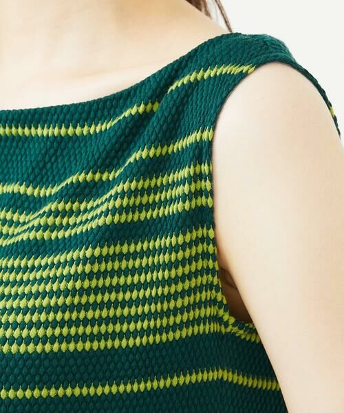 Sybilla / シビラ ロング・マキシ丈ワンピース | ボーダージャカードジャージードレス | 詳細6